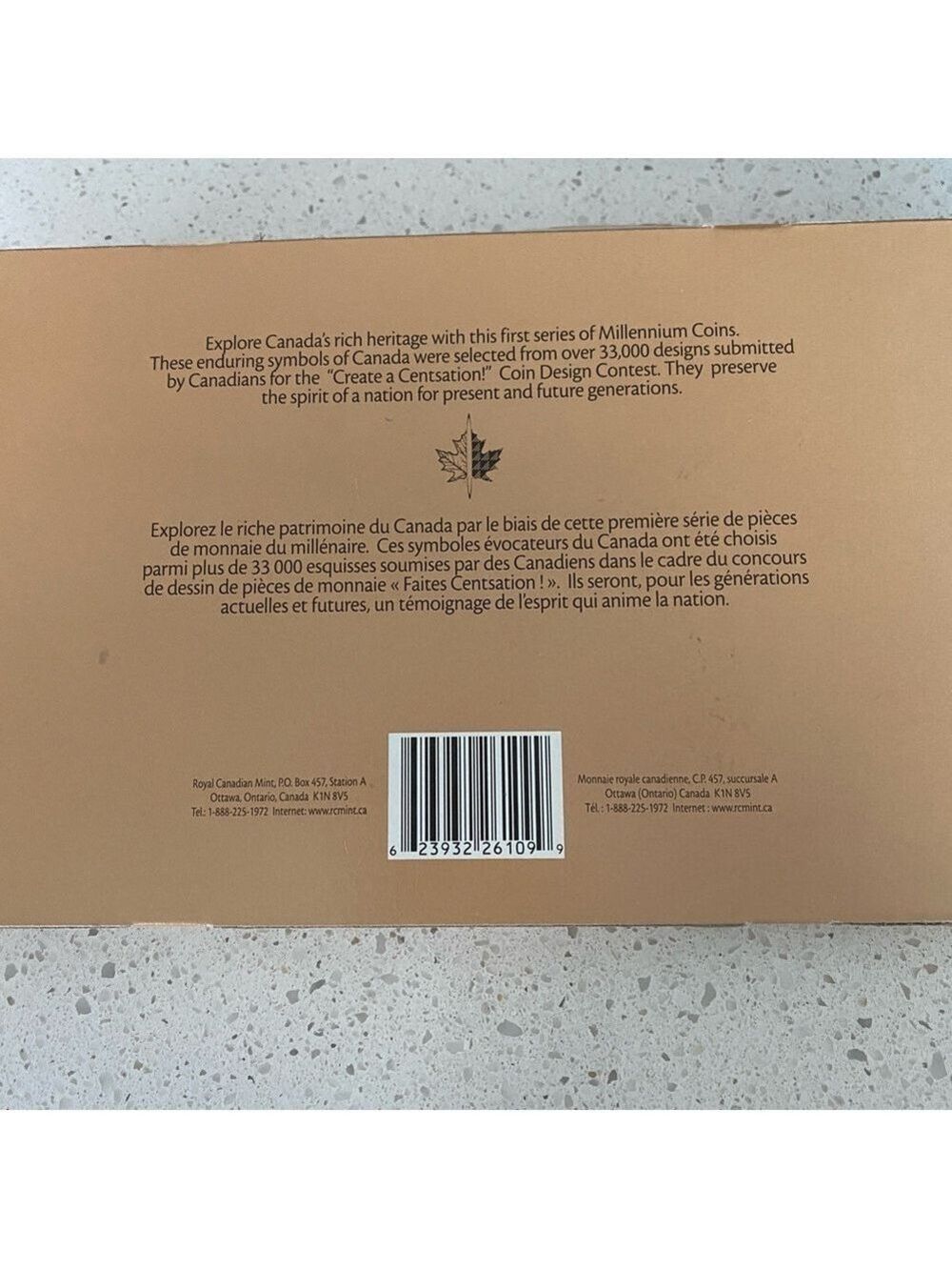 1999 Canada MILLENNIUM QUARTER SET 13 UNC COINS ROYAL CANADIAN MINT in Box - Picture 5 of 5